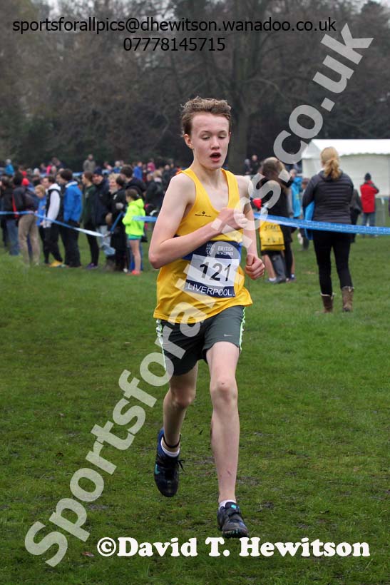 Boys under-13s European Cross Country Trials, Sefton Park, Liverpool. Photo: David T. Hewitson/Sports for All Pics